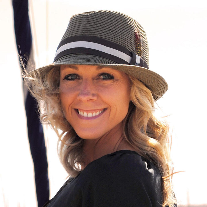 Ridley Toyo Straw Trilby Hat