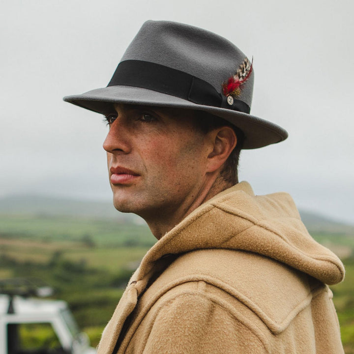 Heritage Crushable Wool Felt Fedora Hat