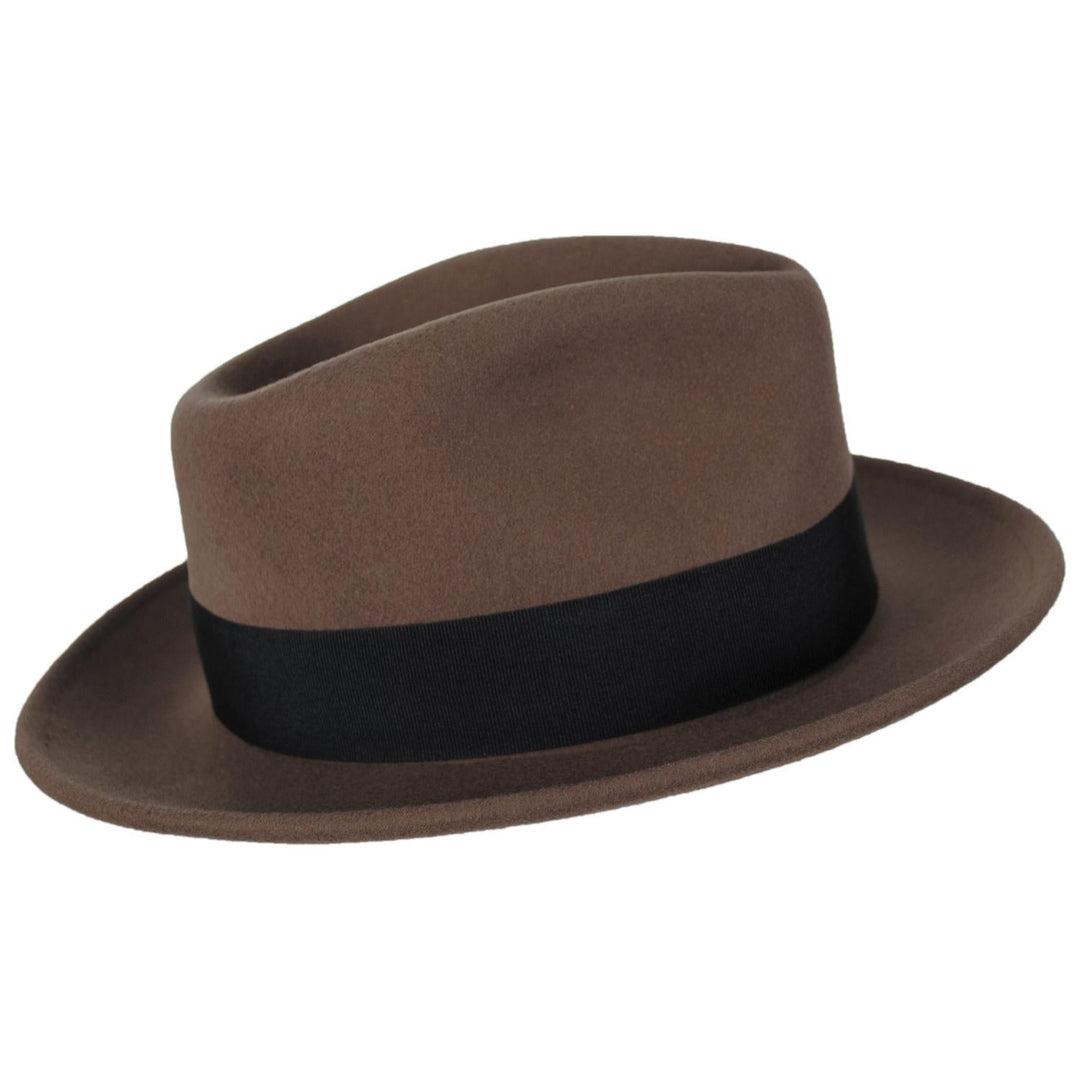 Heritage Crushable Wool Felt Fedora Hat