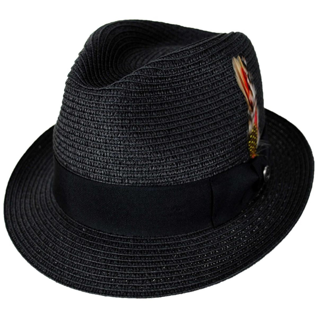 Toyo Straw Braid Trilby Hat — Farnell Hat Co.