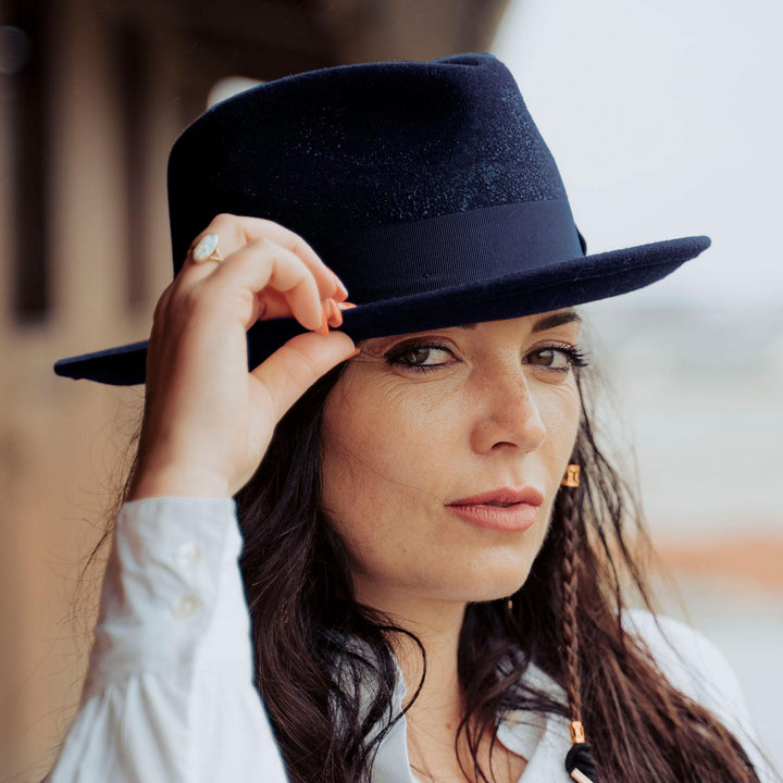 Heritage Crushable Wool Felt Fedora Hat