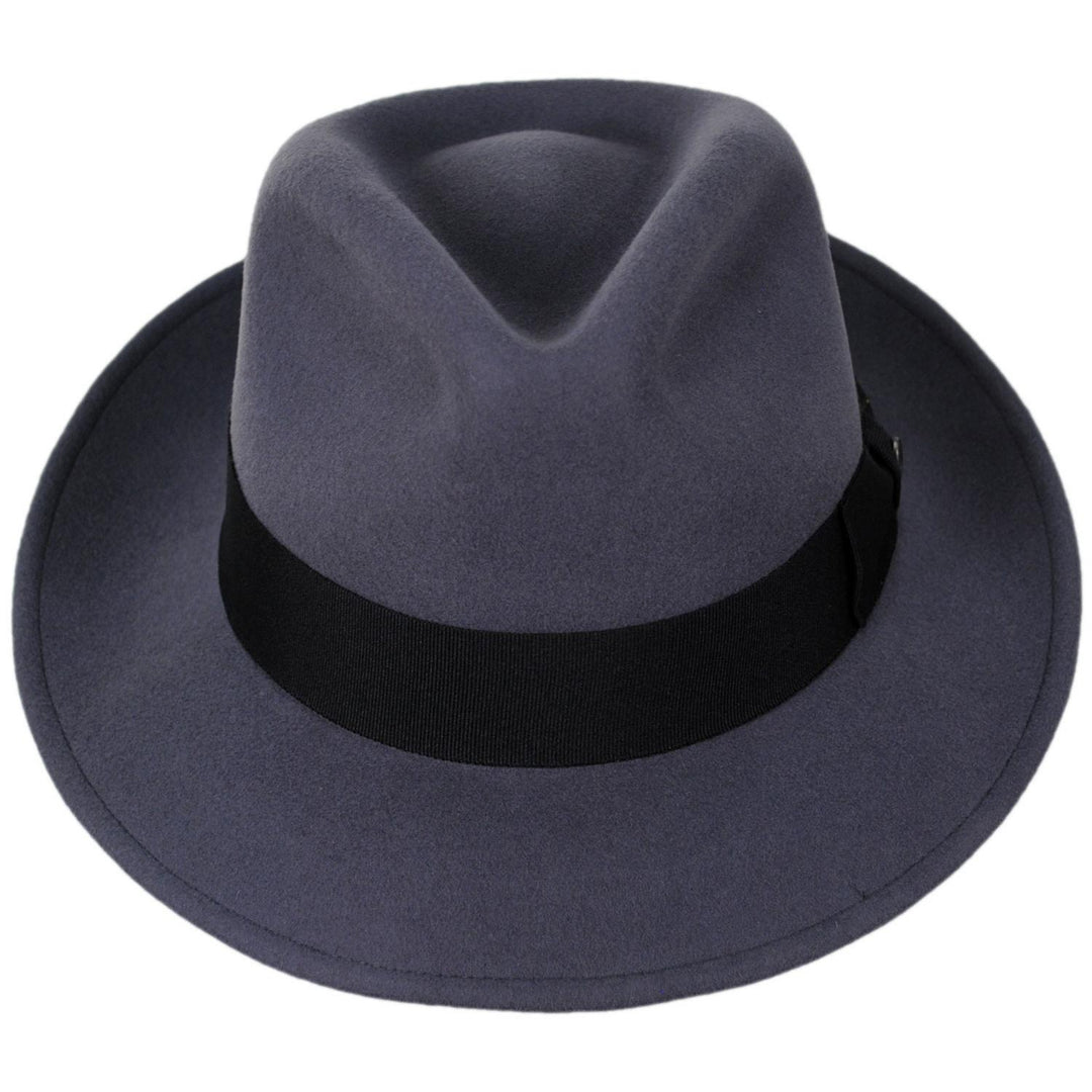 Heritage Crushable Wool Felt Fedora Hat