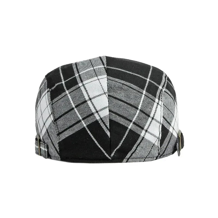Plaid Check Flat Cap — Farnell Hat Co.