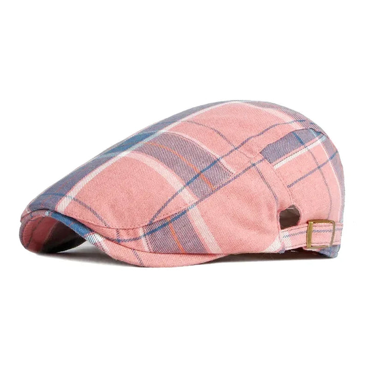Plaid Check Flat Cap — Farnell Hat Co.
