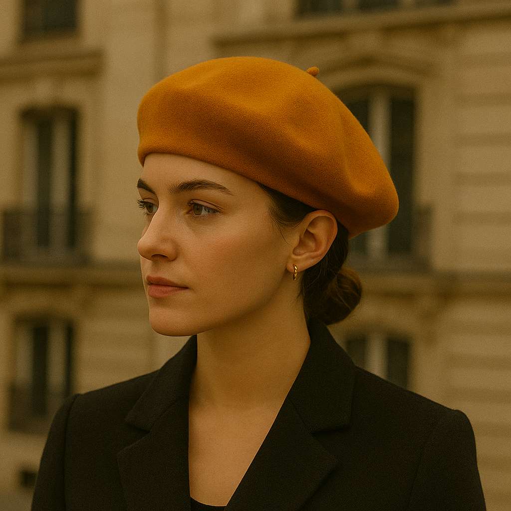 Basque Wide-Crown Wool Beret — Farnell Hat Co.
