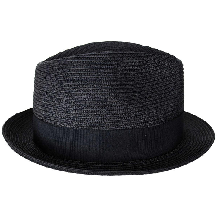 Toyo Straw Braid Trilby Hat