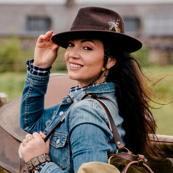 Heritage Crushable Wool Felt Fedora Hat — Farnell Hat Co.