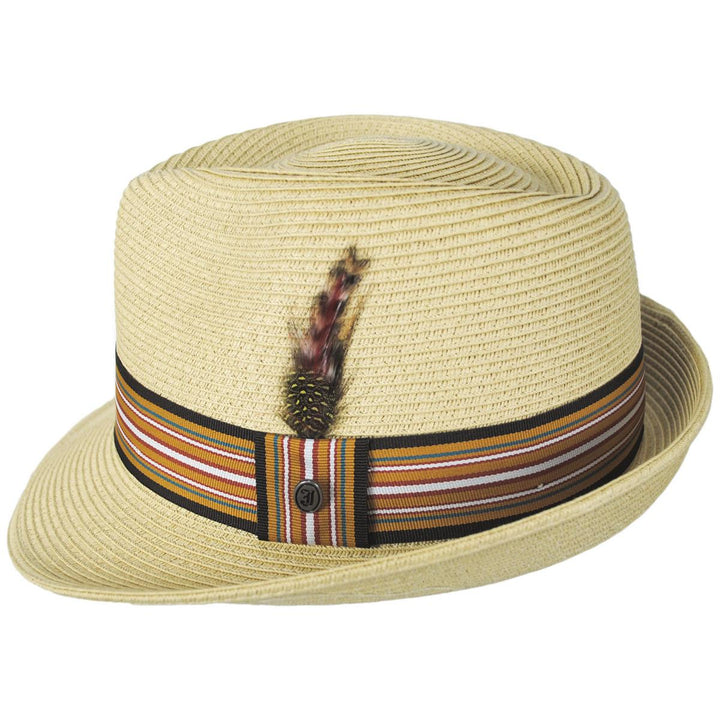 Ridley Toyo Straw Trilby Hat — Farnell Hat Co.