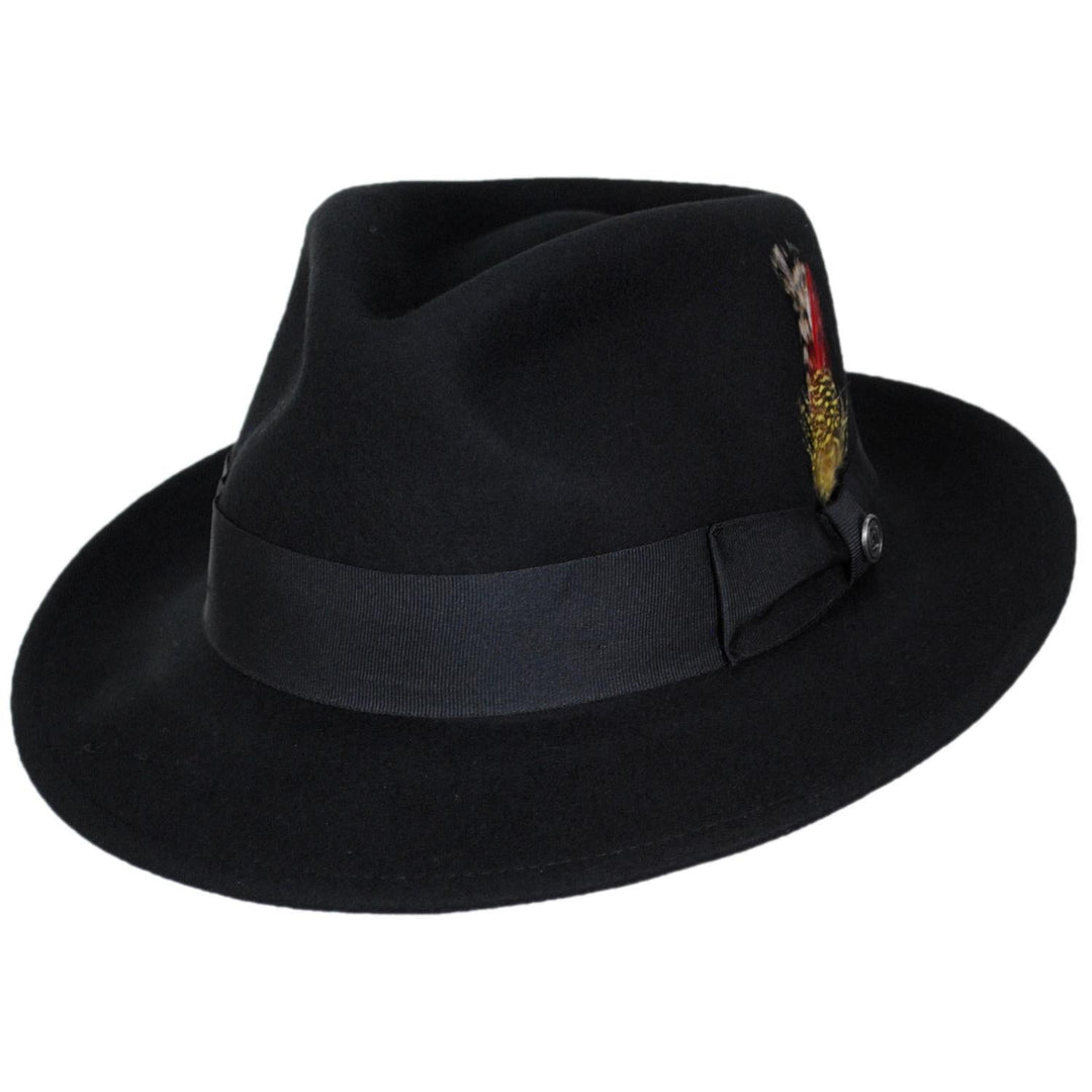 Heritage Crushable Wool Felt Fedora Hat