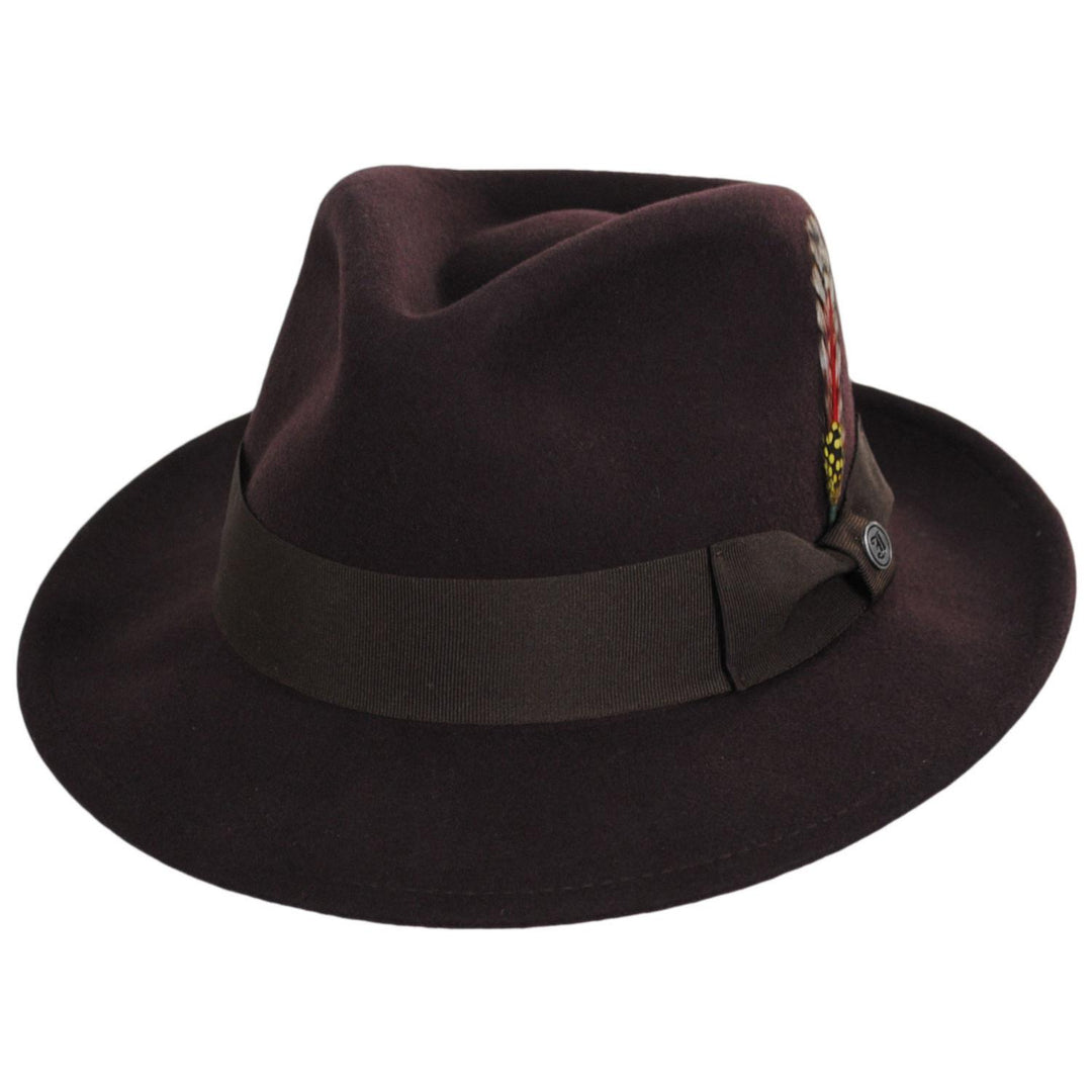 Heritage Crushable Wool Felt Fedora Hat — Farnell Hat Co.