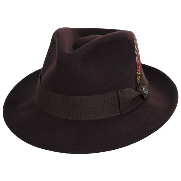 Heritage Crushable Wool Felt Fedora Hat