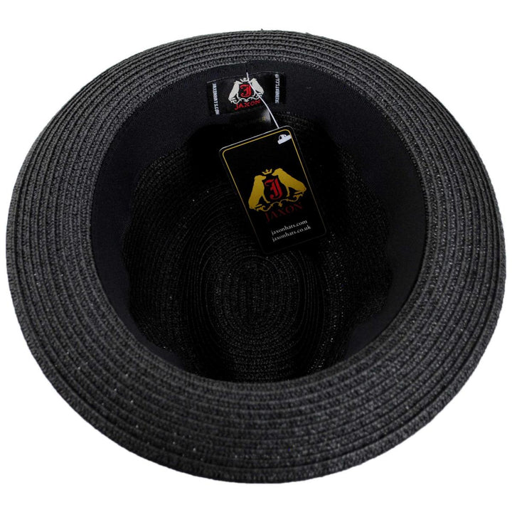 Toyo Straw Braid Trilby Hat