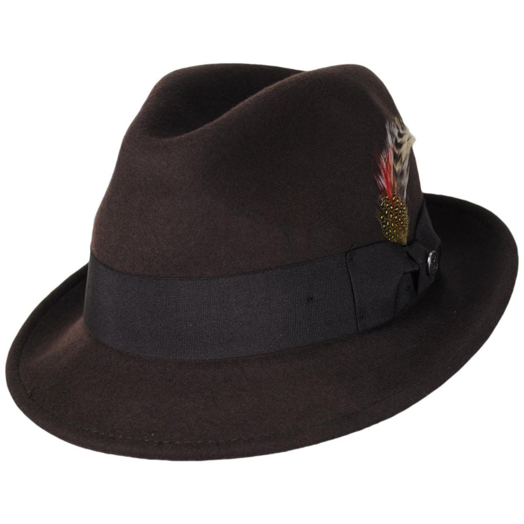 The Blues Crushable Wool Trilby Hat