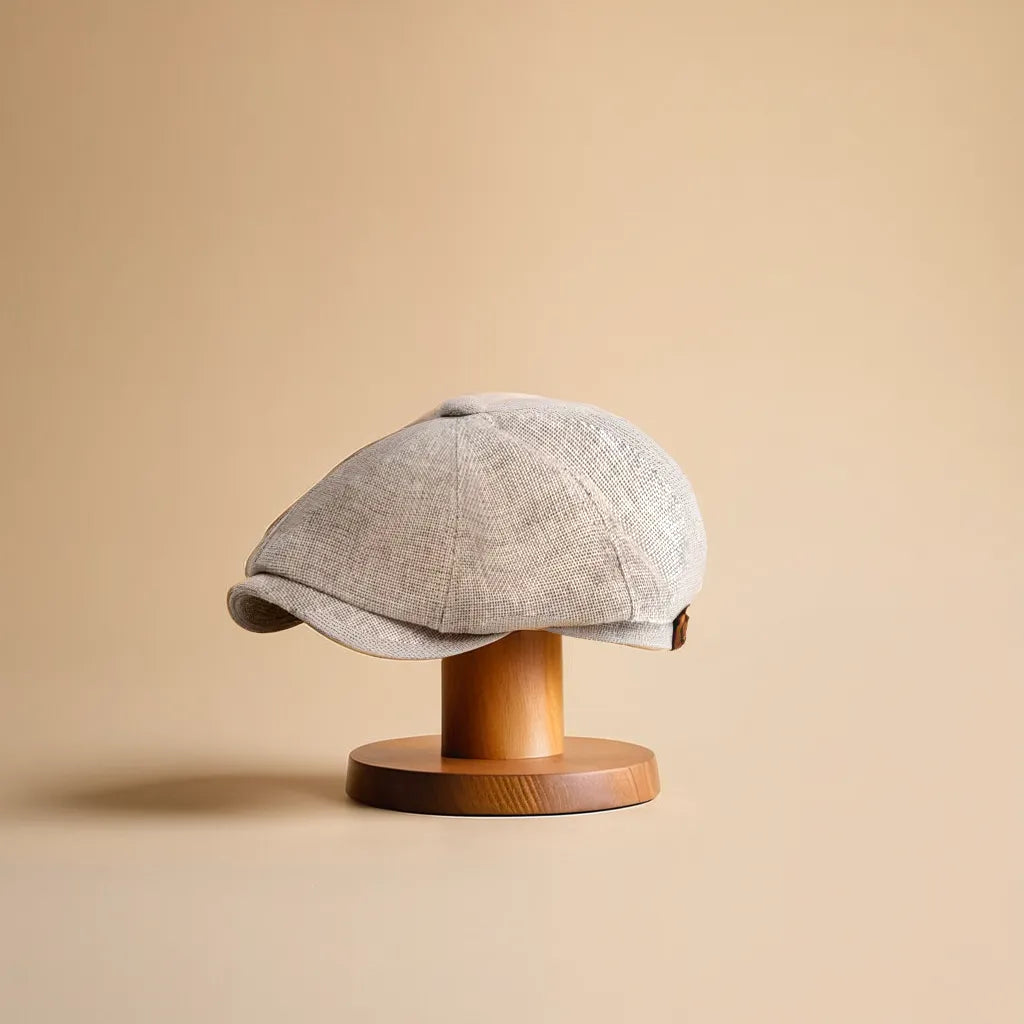 Cotton Eight-Panel Newsboy Cap — Farnell Hat Co.