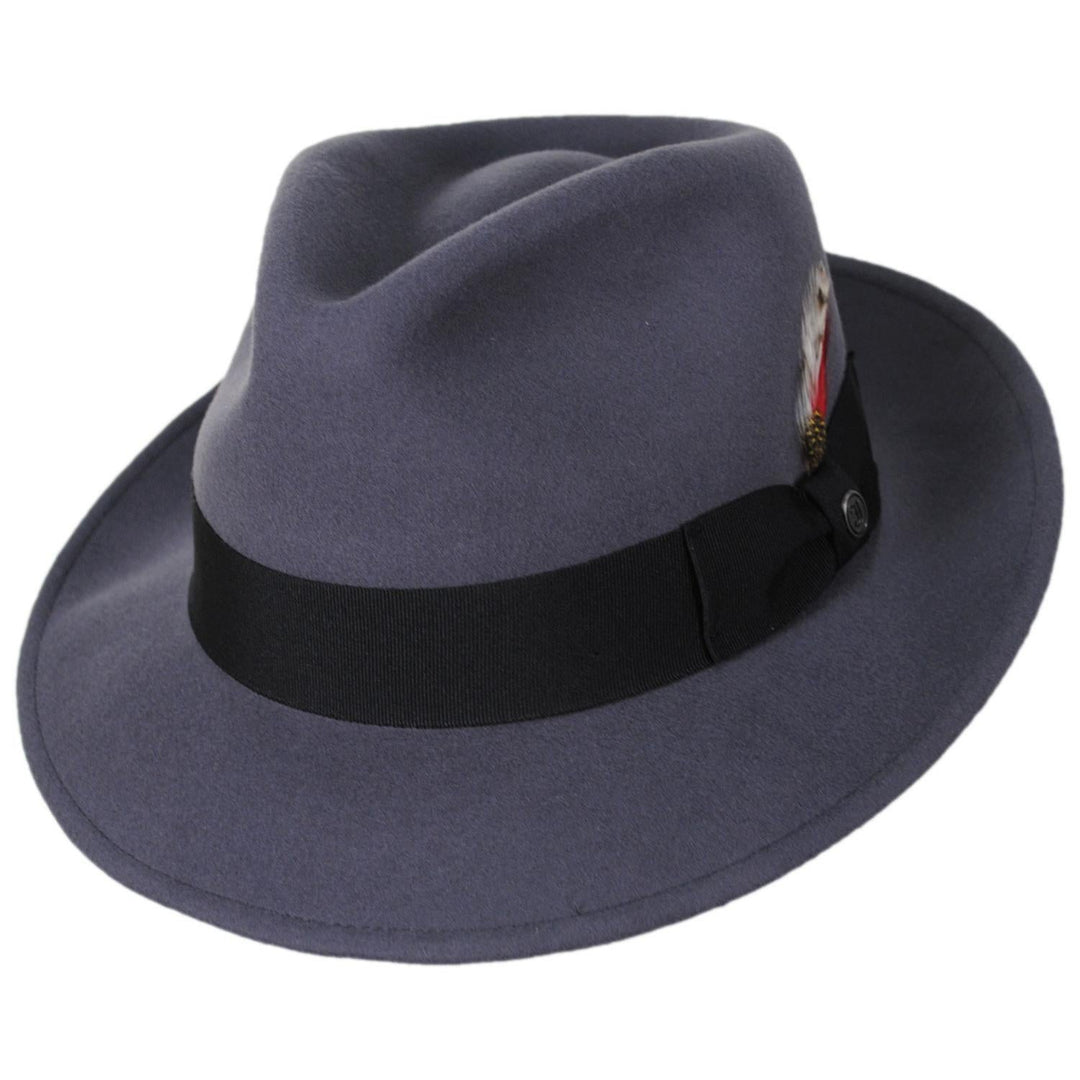 Heritage Crushable Wool Felt Fedora Hat — Farnell Hat Co.