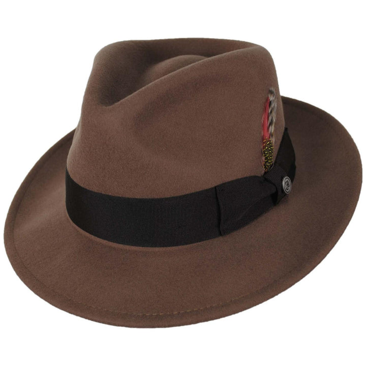 Heritage Crushable Wool Felt Fedora Hat