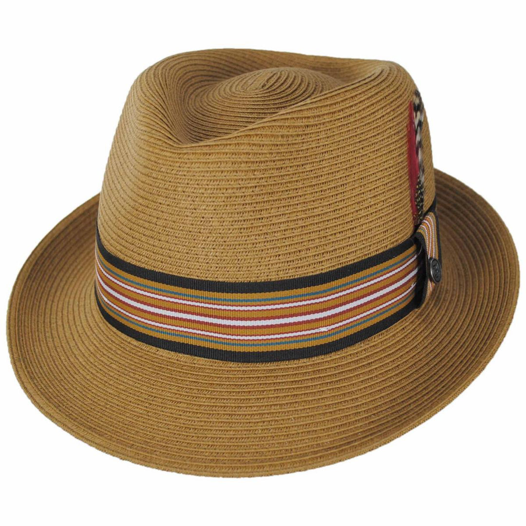 Ridley Toyo Straw Trilby Hat — Farnell Hat Co.