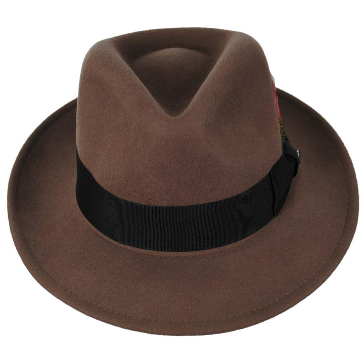 Heritage Crushable Wool Felt Fedora Hat