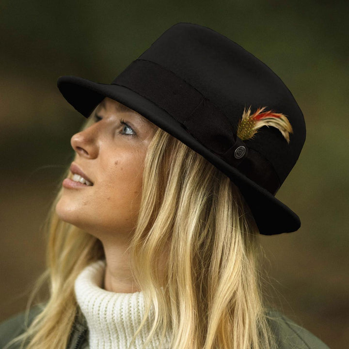 The Blues Crushable Wool Trilby Hat — Farnell Hat Co.