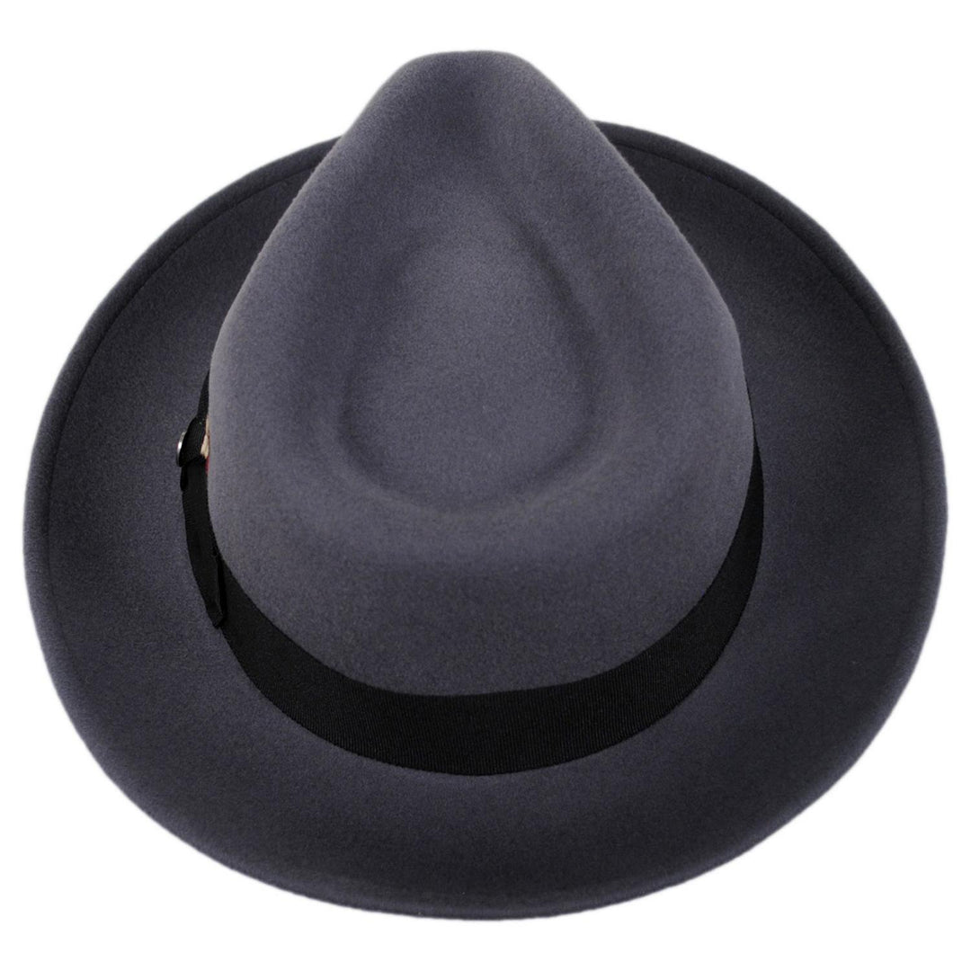 Heritage Crushable Wool Felt Fedora Hat