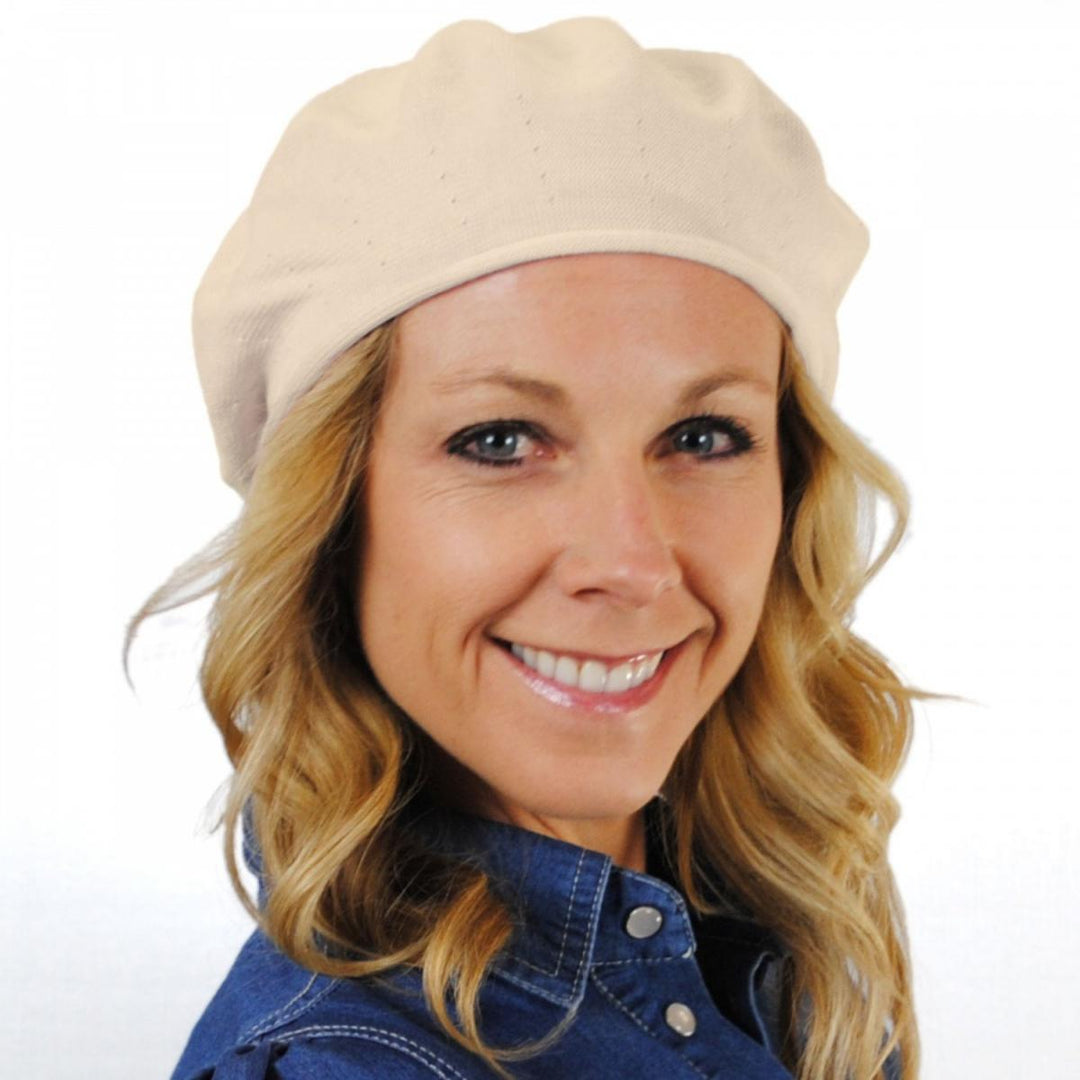 Classic Round Cotton Beret
