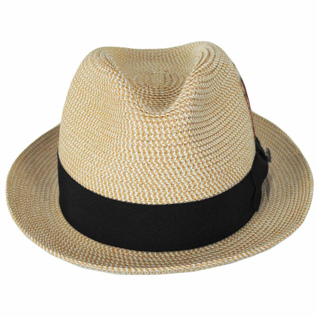 Toyo Straw Braid Trilby Hat