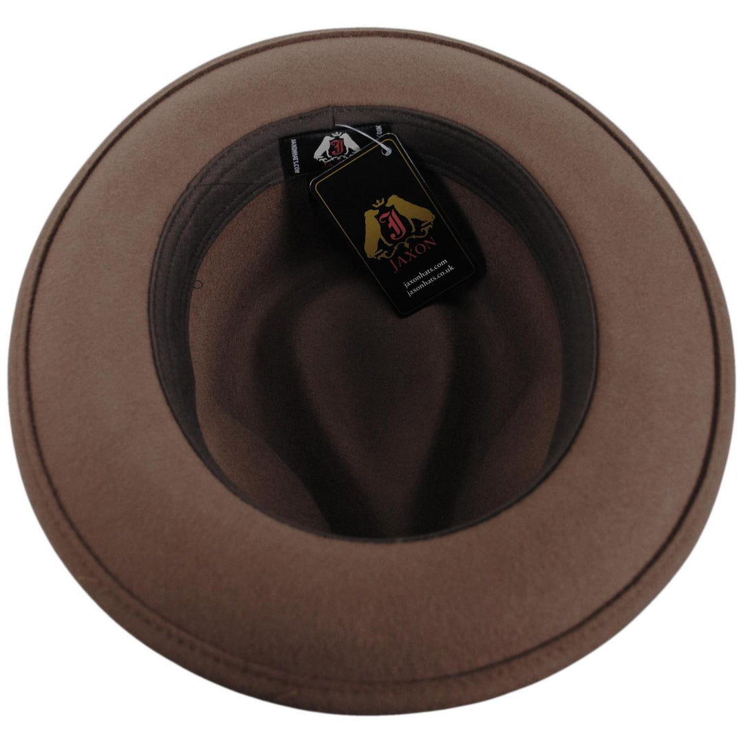 Heritage Crushable Wool Felt Fedora Hat