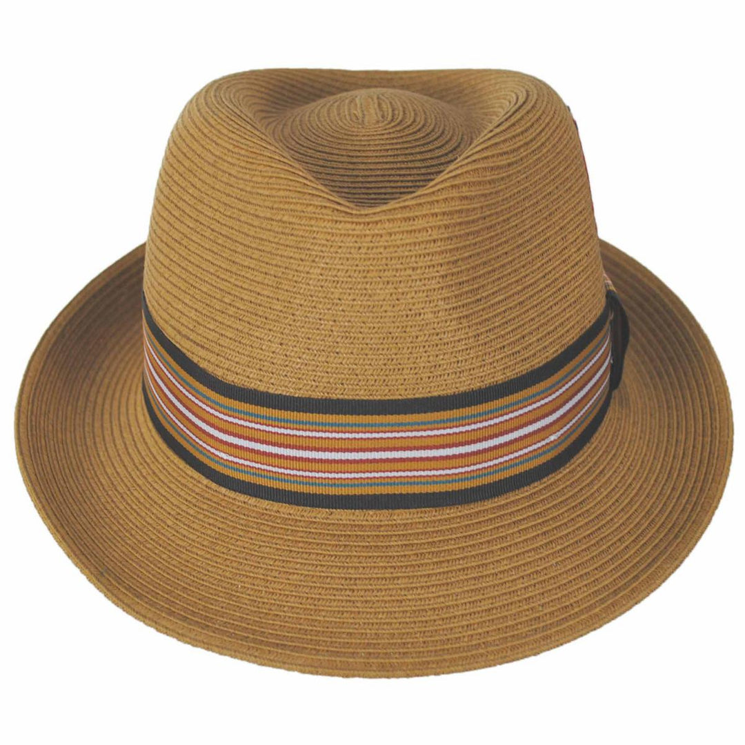 Ridley Toyo Straw Trilby Hat — Farnell Hat Co.